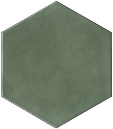 24034 Флорентина зеленый глянцевый 20x23,1x0,69 керамическая плитка - фото 131333