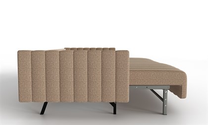 Хьюго-2 Диван прямой трёхместный (Светло-коричневый, ткань RICO 109) - фото 131531