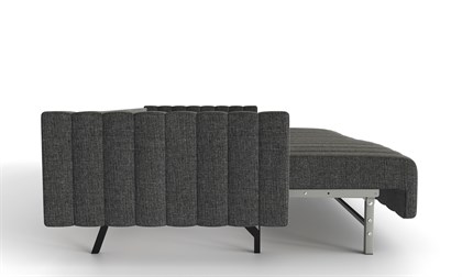 Хьюго-2 Диван прямой трёхместный (Стальной, ткань RICO FLEX 9292) - фото 131539