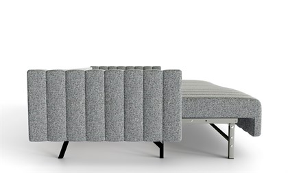 Хьюго-2 Диван прямой трёхместный (Светло-серый, ткань RICO 108) - фото 131547