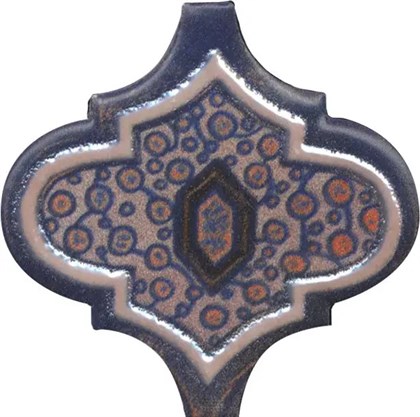 KMP3STA011M6X Панно Арабески Марокко 2 (из 6 частей 6,5x6,5) 10x25x6,9 - фото 133885