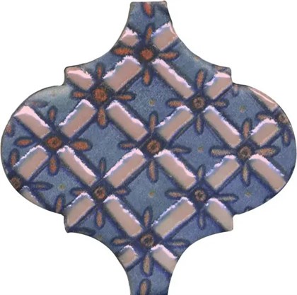 KMP3STA011M6X Панно Арабески Марокко 2 (из 6 частей 6,5x6,5) 10x25x6,9 - фото 133889