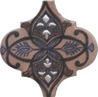 KMP3STA011M6X Панно Арабески Марокко 2 (из 6 частей 6,5x6,5) 10x25x6,9 - фото 133893