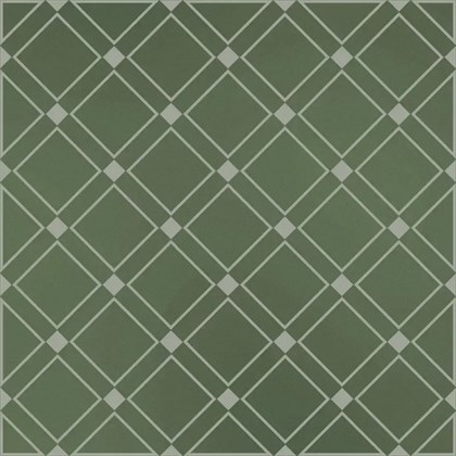 KMD3STA015GN Бахия 1 зелёный глянцевый 9,8x9,8x0,7 декор - фото 134065