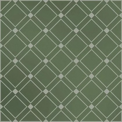 KMD3STA015GN Бахия 1 зелёный глянцевый 9,8x9,8x0,7 декор - фото 134070