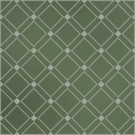 KMD3STA015GN Бахия 1 зелёный глянцевый 9,8x9,8x0,7 декор - фото 134077