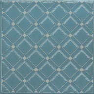 KMD3STA016GN Бахия 1 бирюзовый глянцевый 9,8x9,8x0,7 декор - фото 134085