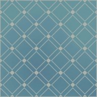 KMD3STA016GN Бахия 1 бирюзовый глянцевый 9,8x9,8x0,7 декор - фото 134088