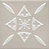 KMD3STA018GN Бахия 2 серый светлый глянцевый 9,8x9,8x0,7 декор - фото 134113