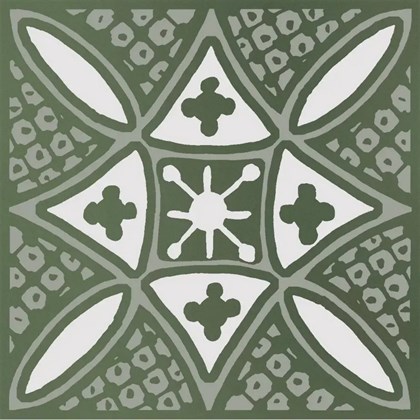 KMD3STA019GN Бахия 2 зелёный глянцевый 9,8x9,8x0,7 декор - фото 134125