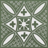 KMD3STA019GN Бахия 2 зелёный глянцевый 9,8x9,8x0,7 декор - фото 134130