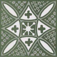 KMD3STA019GN Бахия 2 зелёный глянцевый 9,8x9,8x0,7 декор - фото 134132