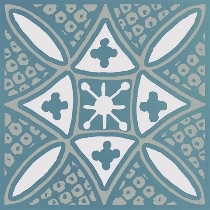 KMD3STA020GN Бахия 2 бирюзовый глянцевый 9,8x9,8x0,7 декор - фото 134136