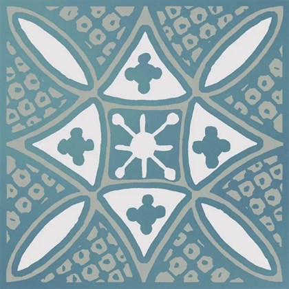 KMD3STA020GN Бахия 2 бирюзовый глянцевый 9,8x9,8x0,7 декор - фото 134138