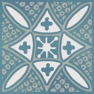 KMD3STA020GN Бахия 2 бирюзовый глянцевый 9,8x9,8x0,7 декор - фото 134142