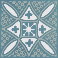 KMD3STA020GN Бахия 2 бирюзовый глянцевый 9,8x9,8x0,7 декор - фото 134143