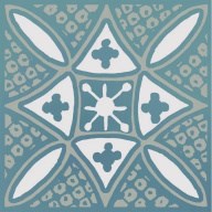 KMD3STA020GN Бахия 2 бирюзовый глянцевый 9,8x9,8x0,7 декор - фото 134144