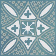 KMD3STA020GN Бахия 2 бирюзовый глянцевый 9,8x9,8x0,7 декор - фото 134147