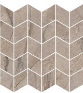 KMD2MSM014BR Ифран мозаичный бежевый светлый глянцевый обрезной 30x31,2x0,9 декор - фото 134671