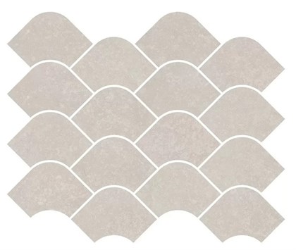 KMD2HID001BR Касабланка наборный серый светлый матовый обрезной 30x25x0,9 декор - фото 135729