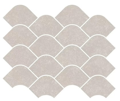 KMD2HID001BR Касабланка наборный серый светлый матовый обрезной 30x25x0,9 декор - фото 135731