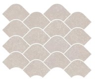 KMD2HID001BR Касабланка наборный серый светлый матовый обрезной 30x25x0,9 декор - фото 135732