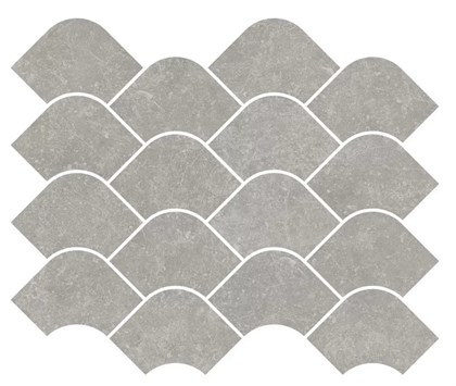 KMD2HID002BR Касабланка наборный серый матовый обрезной 30x25x0,9 декор - фото 135739