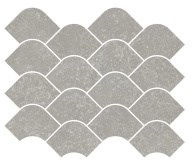 KMD2HID002BR Касабланка наборный серый матовый обрезной 30x25x0,9 декор - фото 135744