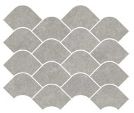 KMD2HID002BR Касабланка наборный серый матовый обрезной 30x25x0,9 декор - фото 135745