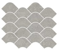 KMD2HID002BR Касабланка наборный серый матовый обрезной 30x25x0,9 декор - фото 135749