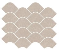 KMD2HID003BR Касабланка наборный бежевый светлый матовый обрезной 30x25x0,9 декор - фото 135753