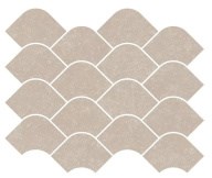 KMD2HID003BR Касабланка наборный бежевый светлый матовый обрезной 30x25x0,9 декор - фото 135754