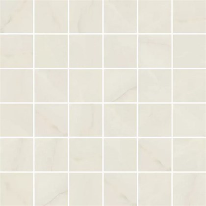 KMD2MSA004BR Махкама мозаичный бежевый светлый глянцевый обрезной 30x30x0,9 декор - фото 136648