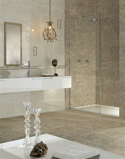 В интерьере