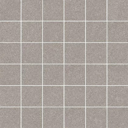 KMD2MSA002BR Рабат мозаичный серый матовый обрезной 30x30x0,9 декор - фото 137626