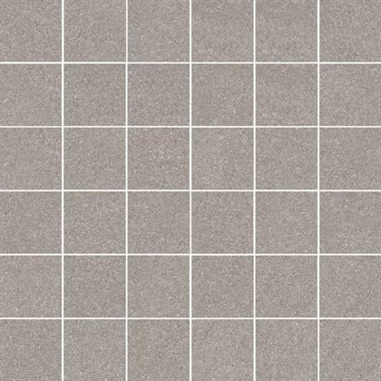 KMD2MSA002BR Рабат мозаичный серый матовый обрезной 30x30x0,9 декор - фото 137628