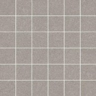 KMD2MSA002BR Рабат мозаичный серый матовый обрезной 30x30x0,9 декор - фото 137631