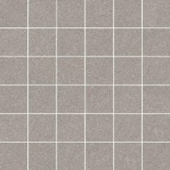 KMD2MSA002BR Рабат мозаичный серый матовый обрезной 30x30x0,9 декор - фото 137632