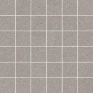 KMD2MSA002BR Рабат мозаичный серый матовый обрезной 30x30x0,9 декор - фото 137635