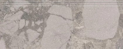 KML2FMF002BR Плинтус Рабат Стоун серый матовый обрезной 30x12x1,3 - фото 137649