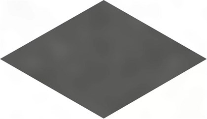 KMD2SRB004BN Риад серый тёмный глянцевый 13,5x7,8x0,9 декор - фото 137831