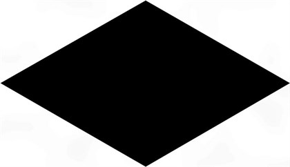 KMD2SRB005BN Риад чёрный глянцевый 13,5x7,8x0,9 декор - фото 137841