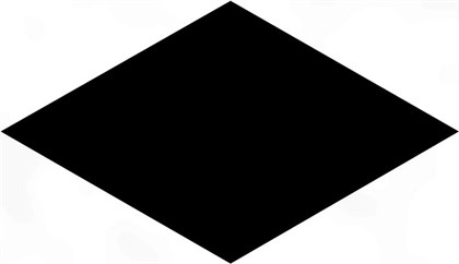 KMD2SRB005BN Риад чёрный глянцевый 13,5x7,8x0,9 декор - фото 137842