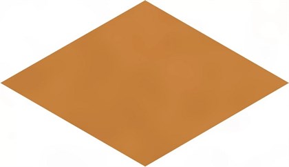 KMD2SRB006BN Риад оранжевый глянцевый 13,5x7,8x0,9 декор - фото 137852