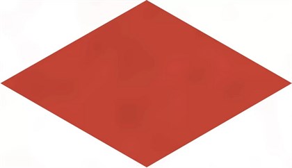 KMD2SRB007BN Риад красный глянцевый 13,5x7,8x0,9 декор - фото 137863