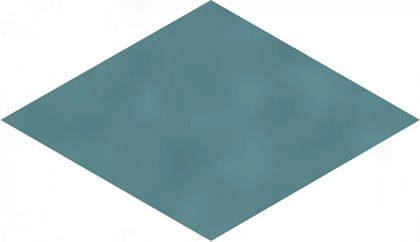 KMD2SRB010BN Риад бирюзовый глянцевый 13,5x7,8x0,9 декор - фото 137899