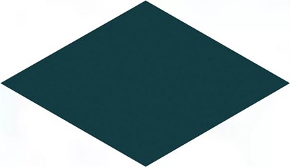 KMD2SRB011BN Риад бирюзовый тёмный глянцевый 13,5x7,8x0,9 декор - фото 137914