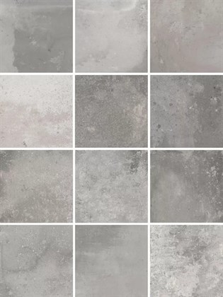 KM1010G0011N Спартель серый матовый 29,8х39,8 из 12 частей 9,8x9,8x0,7 керамогранит - фото 137987