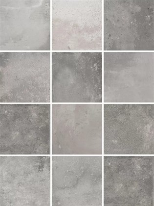 KM1010G0011N Спартель серый матовый 29,8х39,8 из 12 частей 9,8x9,8x0,7 керамогранит - фото 137989