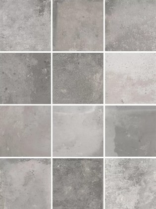 KM1010G0011N Спартель серый матовый 29,8х39,8 из 12 частей 9,8x9,8x0,7 керамогранит - фото 137990